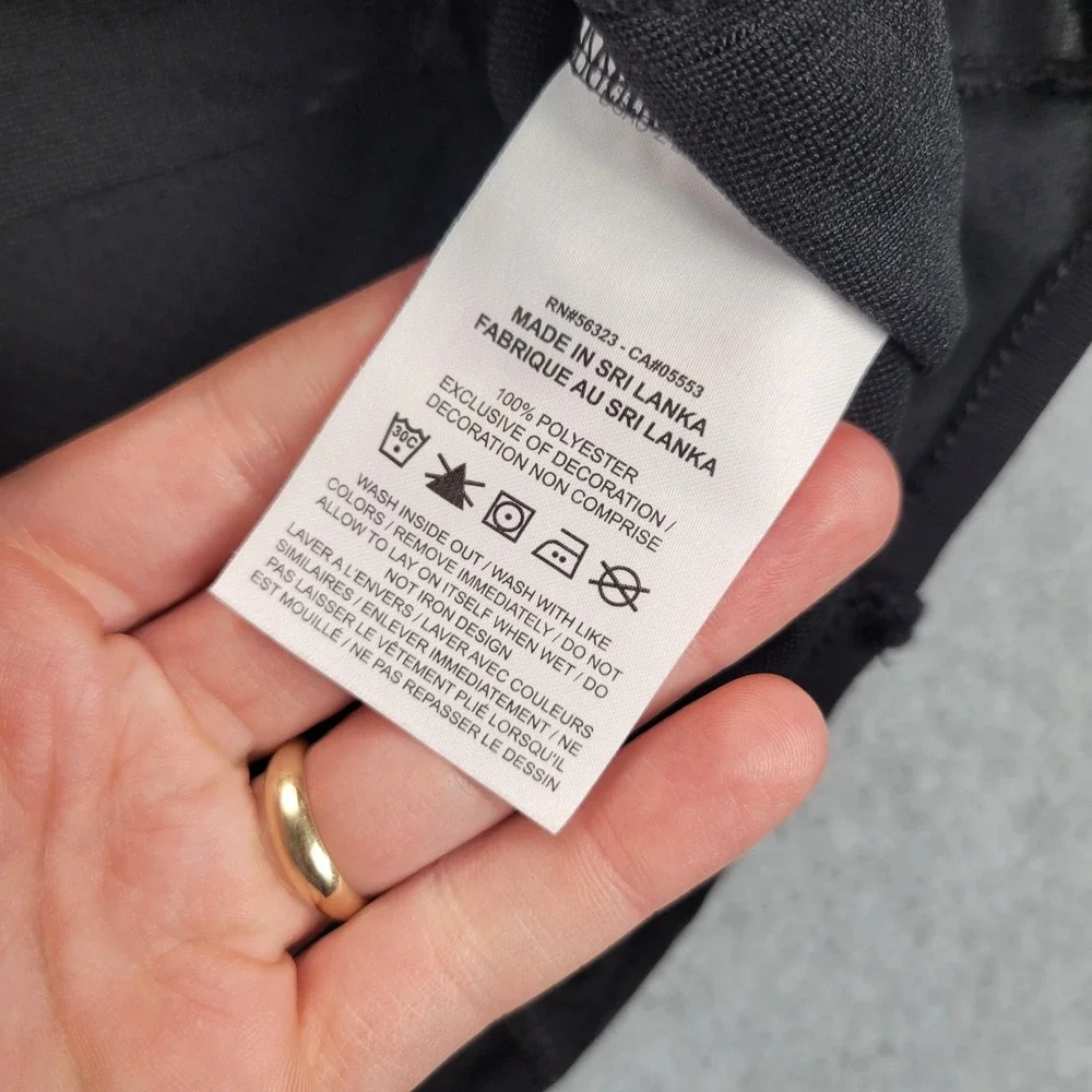 Nike Trail Running Quarter Zip Pullover Womens L Burnout Textured Camo Thumb‎